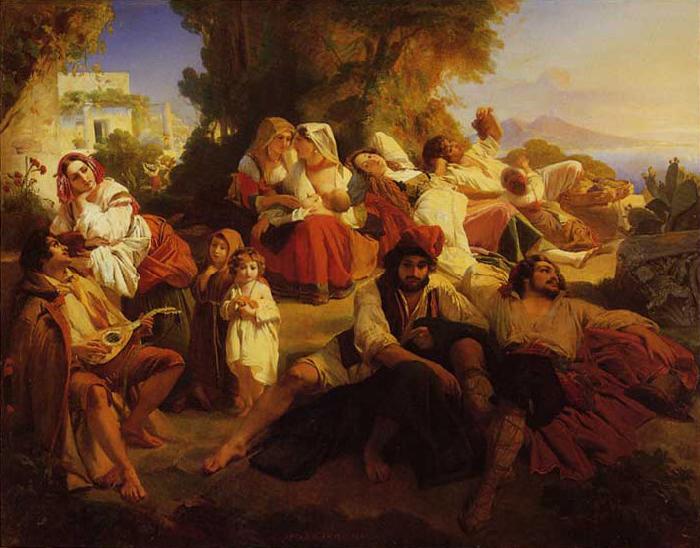 Franz Xaver Winterhalter Il Dolce Farniente